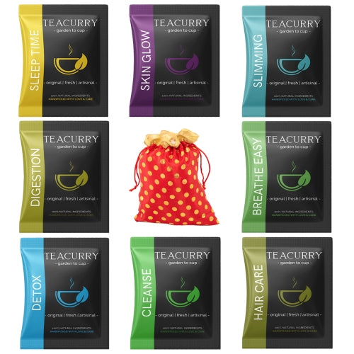 Teacurry Assorted Wellness Tea Bags