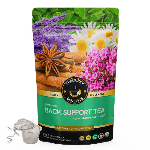 Back Support Tea - Helps with Back Pain, Sciatica, Herniated Disc - Tea for Back Pain