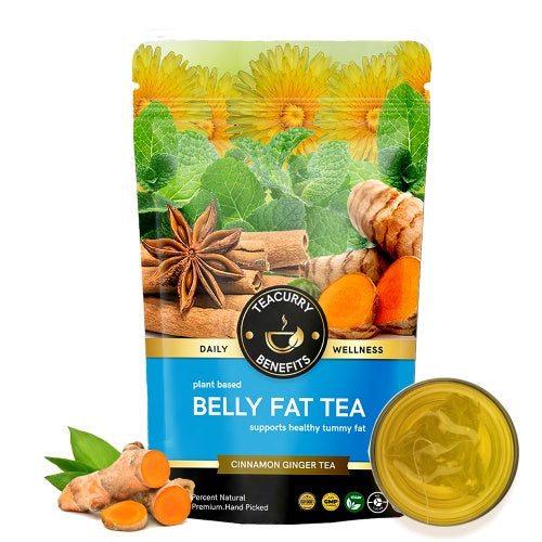 Ivory Natural Belly Fat Tea Pouch Image 