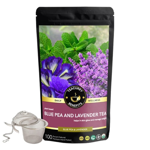 buy blue tea online with lavender infusion