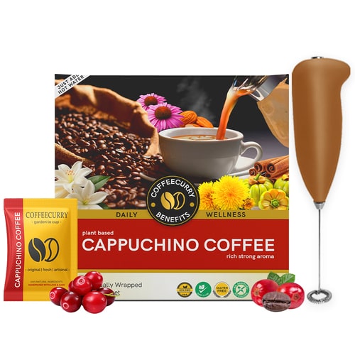 cappuccino coffee premix with frother