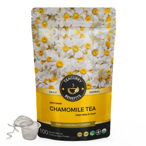 Chamomile Tea - Helps with Sleep, Sugar Levels and Relaxation