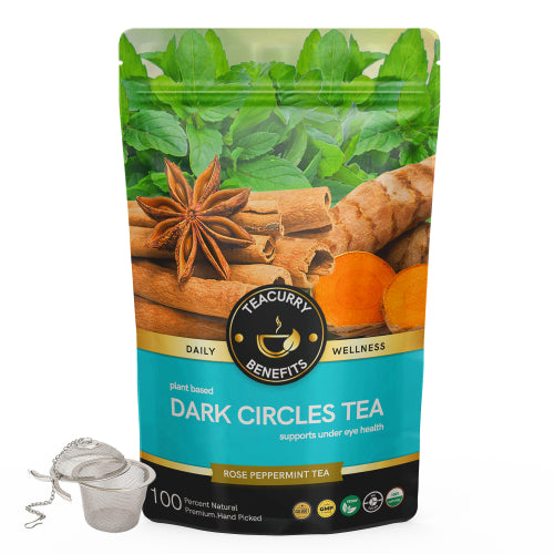 Teacurry Dark Circle Tea Pouch with Infuser