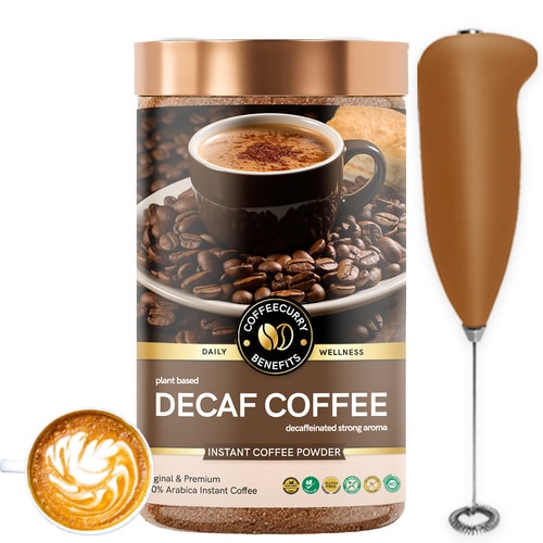 best instant decaf coffee with frother