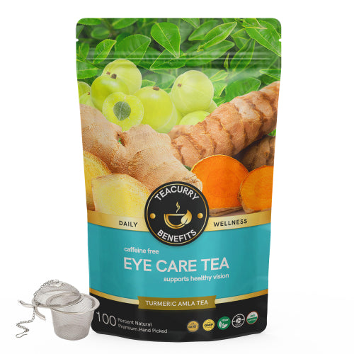 Teacurry Eye Care Tea Pouch with Infuser