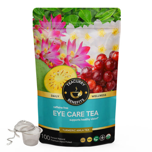 Teacurry Eye Care Tea Pouch with Infuser