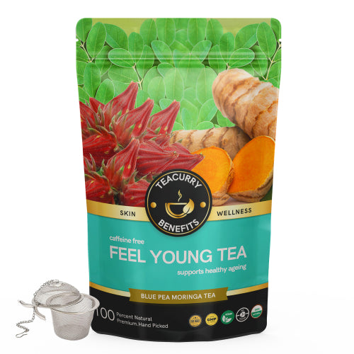 Teacurry Anti Ageing Tea pouch With infuser