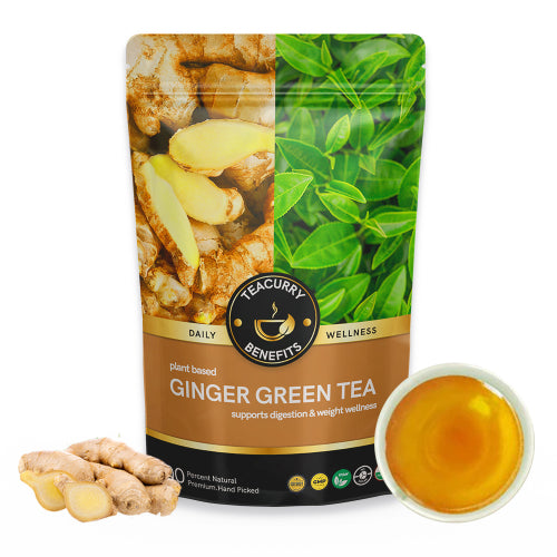 Teacurry Ginger Green Tea Pouch