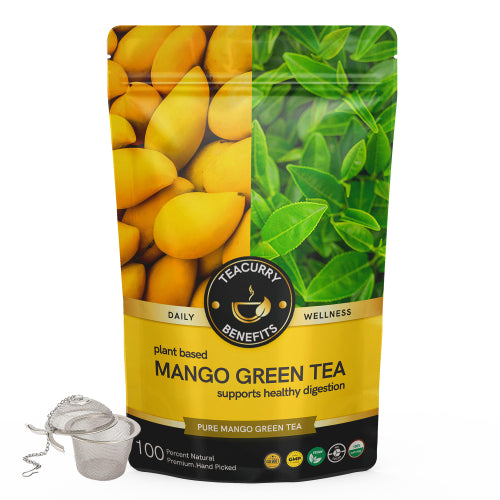 Mango Green Tea - Helps With Weight Loss, Digestion & Detoxication