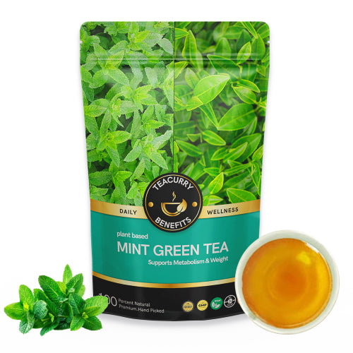 Teacurry Mint Green Tea Pouch