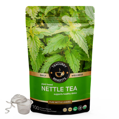 Teacurry Nettle tea Pouch with Infuser Image