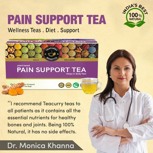 recommended by doctors for tea for pain and inflammation