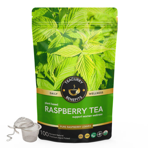 Teacurry Raspberry Tea Pouch with Infuser