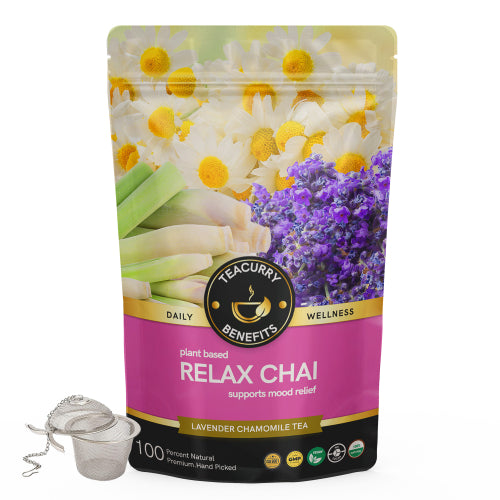 Teacurry Relax Chai Pouch with Infuser