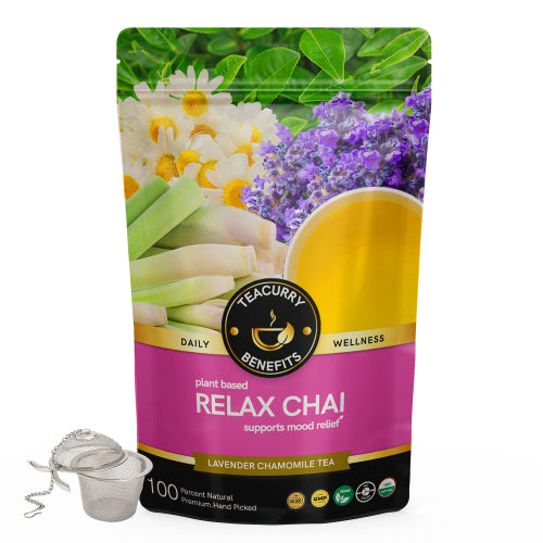 Teacurry Relax Chai Pouch with Infuser