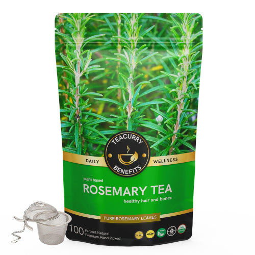 Teacurry rosemary tea pouch with Infuser