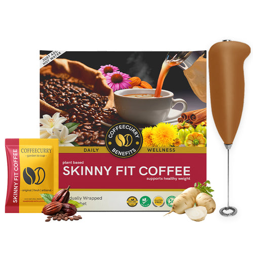 Coffeecurry Skinny Fit Coffee with Frother