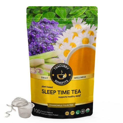 Teacurry Sleep Time Tea Pouch with Infuser