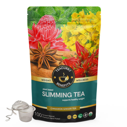 Teacurry Slimming Tea Pouch with Infuser