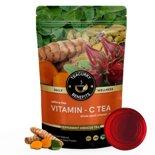 lose pouch of vitamin c facial tea