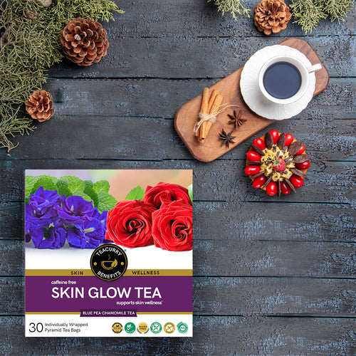 Skin Glow Tea - Helps in Skin Detox, Skin Nourish, Glowing Skin and Open Pores