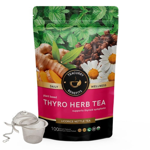 Ivory Natural Thyro Herb Tea Pouch With Infuser 